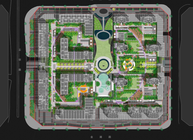 贵阳住宅景观实景资料下载-[贵阳]知名企业景观方案深化设计