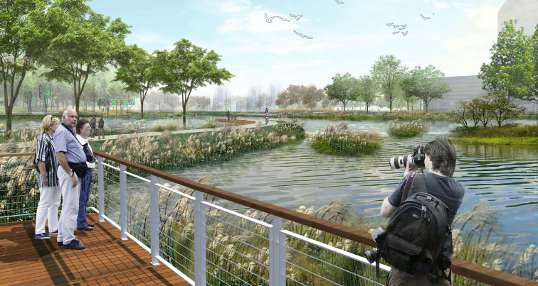 公园设计四川资料下载-[四川]成都天府中央公园概念方案设计