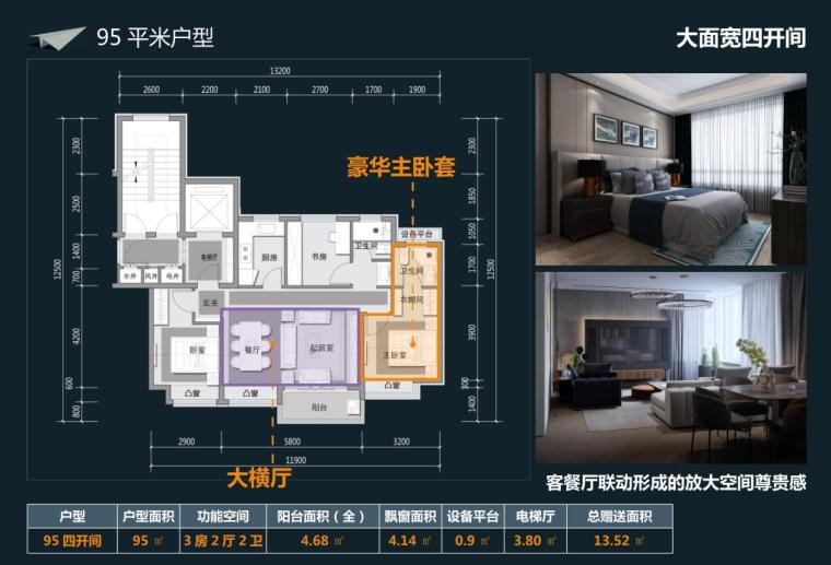 [上海]装配式新亚洲轻奢豪宅建筑方案设计-户型设计