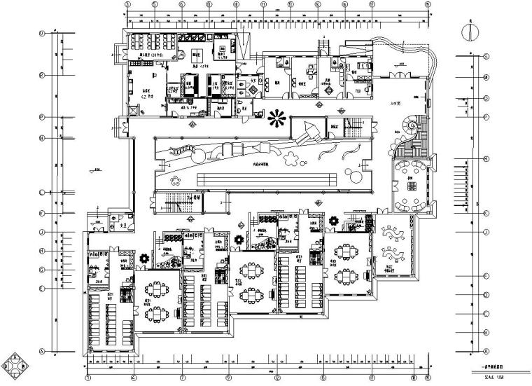 幼儿园室内装修说明资料下载- 幼儿园室内装修施工图设计