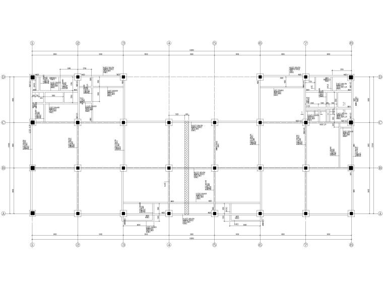 4层框架结构厂房资料下载-[贵州]4层框架结构工业厂房结构施工图2016