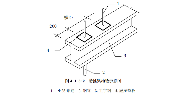 04 label class'gjctext>悬挑梁构造/label>示意图