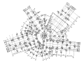 2层框架+钢桁架+网壳结构科技馆全套施工图