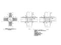 混凝土梁与钢管柱连接大样图
