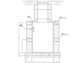 化粪池构造图CAD