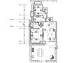美式风格住宅户型CAD施工图设计