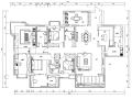 东南亚风格6居室住宅装修施工图设计