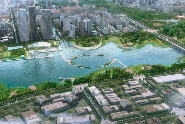 江西公园设计文本资料下载-[江西]南昌城市生态湖泊公园景观设计方案