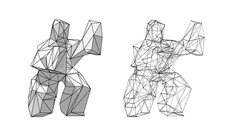 网红抽象雕塑模型su合集48套