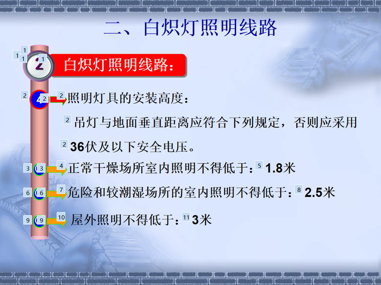 应急照明线路控制资料下载-控制白炽灯带插座的照明线路及安装要求