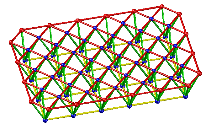 角锥体系平板网架图片