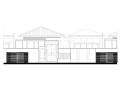 [三亚]新中式一层别墅建筑施工图+SU模型