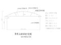 [山东]单跨钢桁架结构非机动车棚施工图2017