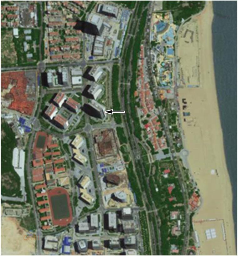 150m平方住宅平面资料下载-厦门海岸地区150m高空台风风场特性实测研究