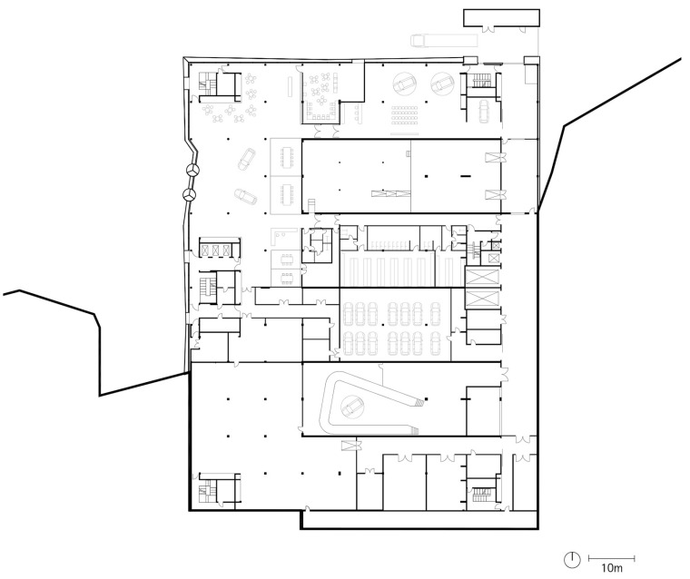 德国奥迪因戈尔施塔特T3设计中心平面图2