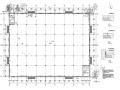 两层混凝土框架钢屋面厂房施工图CAD