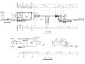 某小学大门门卫室围墙建筑结构施工图CAD