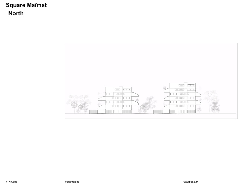 法国Square Ma?mat住宅区翻新-法国Square Ma?mat住宅区翻新剖面图