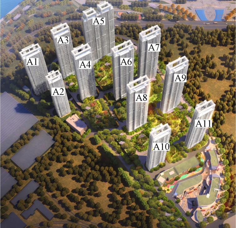 高层住宅2020资料下载-三金潭超限高层住宅结构设计2020