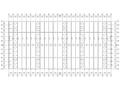 四跨带吊车钢结构厂房施工图CAD含详细节点