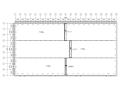 24米三跨钢结构厂房初设施工图CAD含建筑