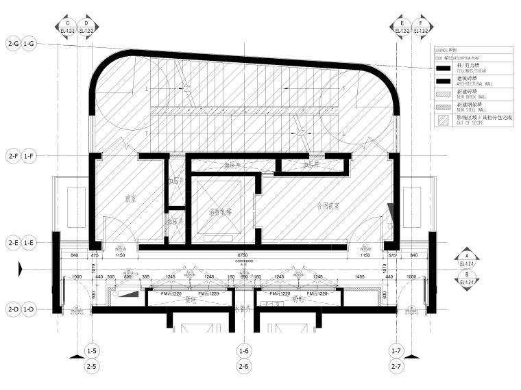 室内电梯施工图资料下载-[海南]三亚住宅楼楼梯+电梯厅装修施工图