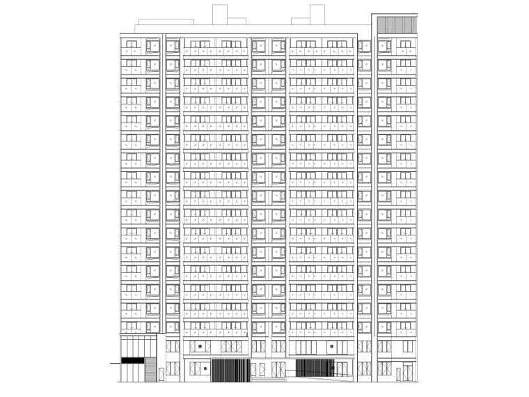 社区综合体酒店民俗资料下载-[上海]大型居住社区商住综合体项目全套图纸