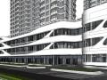 现代滨江高层跃层豪宅+酒店建筑模型设计