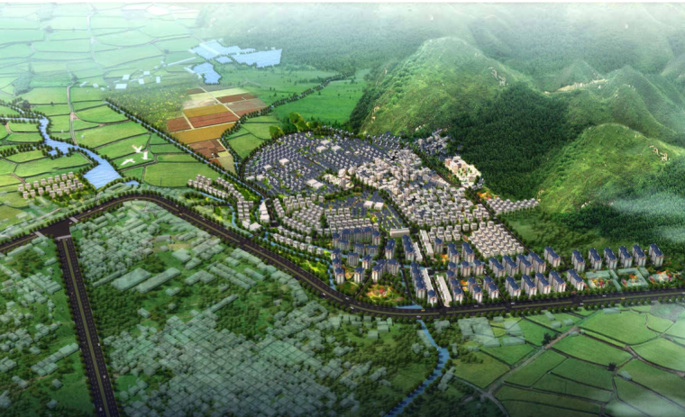 改造规划方案设计资料下载-[广东]珠海新农村面貌改造幸福村居规划方案