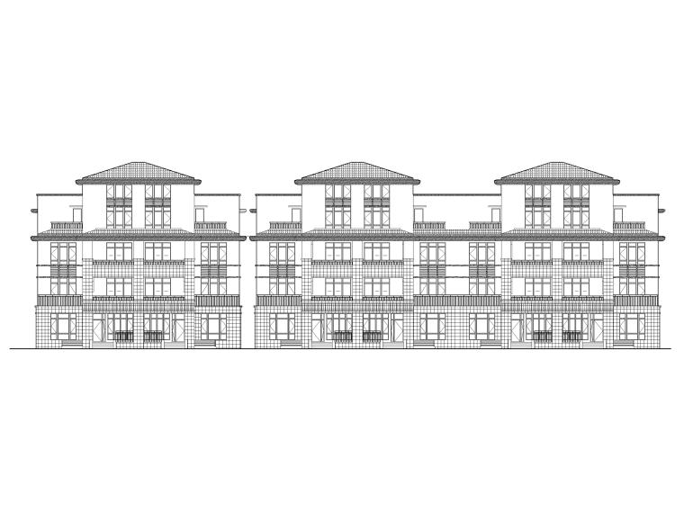 多层住宅建筑施工图整套资料下载-山水秀庭多层住宅建筑施工图