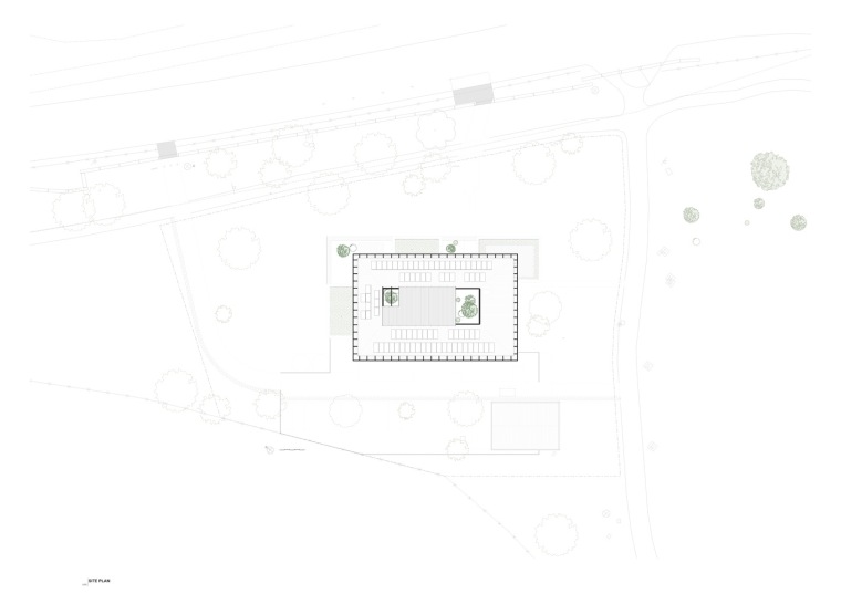 澳大利亚阿尔伯特公园办公室和仓库建筑平面图