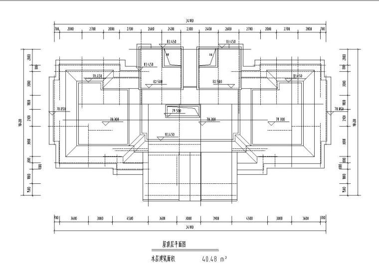 住宅户型图2020资料下载-知名企业吴江小区住宅多层户型图设计