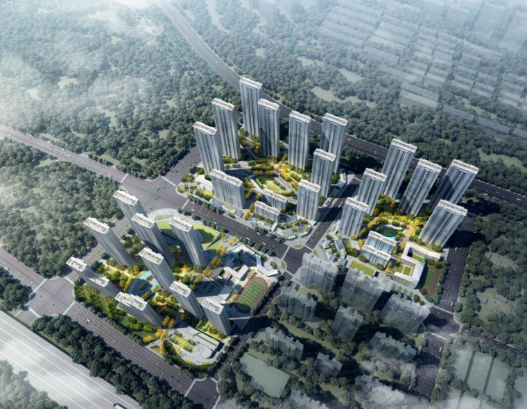 改造施工图投标资料下载-湖北武汉城中村改造项目投标中标方案及深化