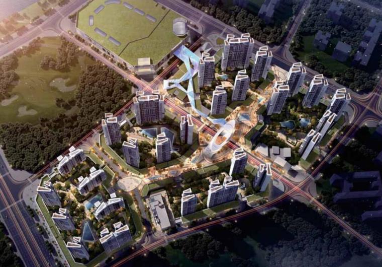 社区化住宅设计资料下载-[广东]国际都市化高层住宅建筑方案设计