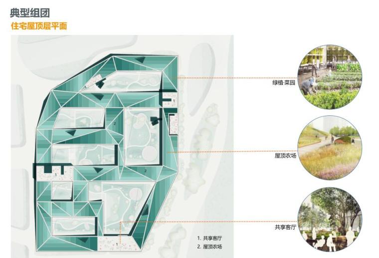 浙江衢州大型未来社区住宅规划中标方案设计-住宅屋顶层平面