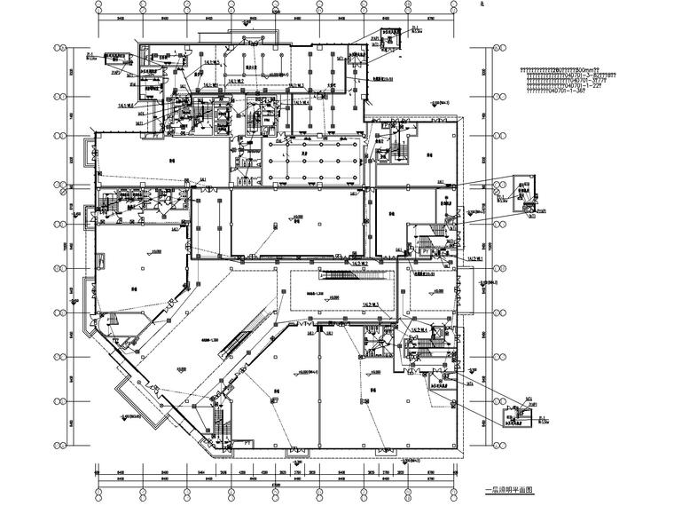 照明施工图电气标准化资料下载-[贵州]产业园四栋楼电气施工图（2018）