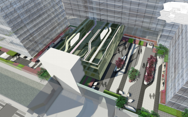 [河北]石家庄未来城商业环境广场景观设计