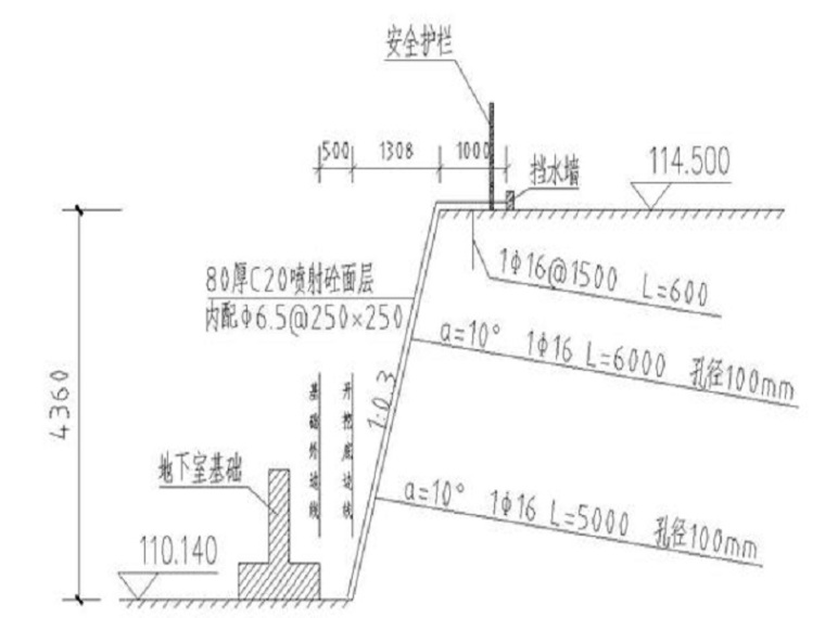 施工支撑方案说明资料下载-深基坑内支撑安全施工方案