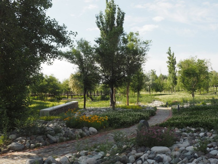 人民公园改造设计资料下载-新疆博乐人民公园改造