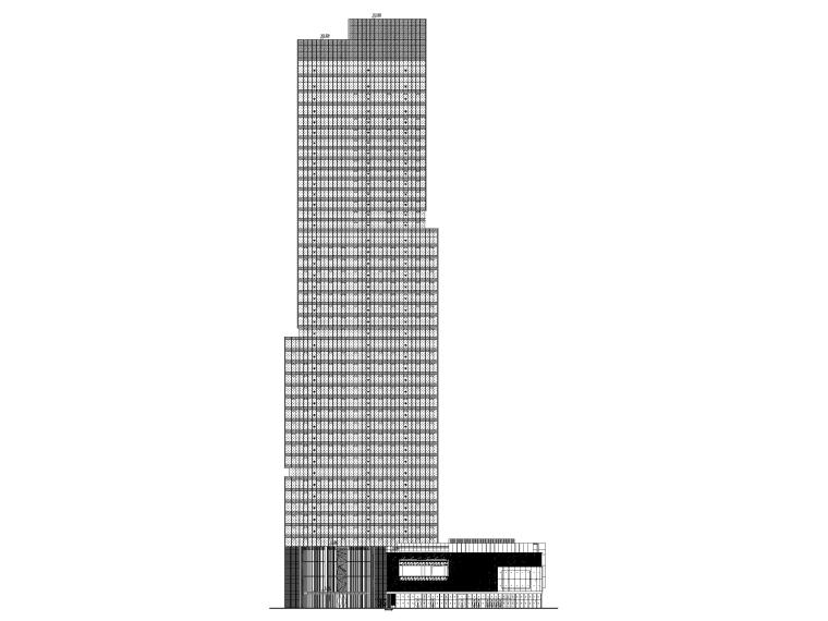 2层酒店建筑资料下载-苏州知名地产超高层酒店建筑施工图2018