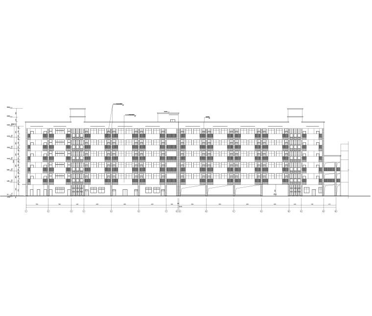 广西教学楼全套施工图资料下载-[福建]6层框架结构教学楼全套施工图2017