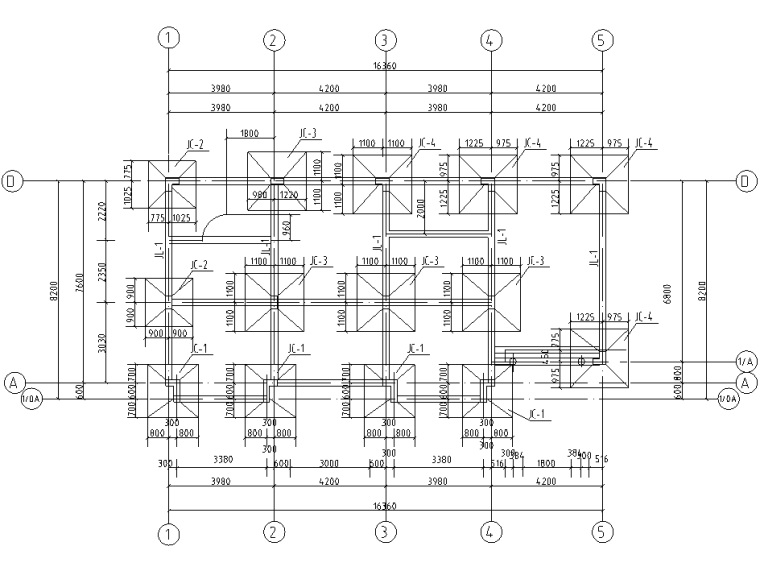 农村砖混结构自建房资料下载-[浙江]3层框架结构农村自建房结构施工图