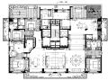 [北京]600㎡样板间住宅CAD全套施工图设计