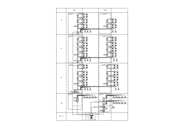 [北京]十层办公楼弱电智能化专项图纸