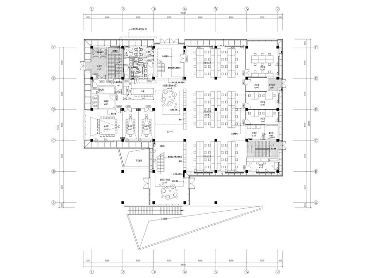 厂房改建施工特点资料下载-[上海]通用厂房改建办公楼项目室内施工图