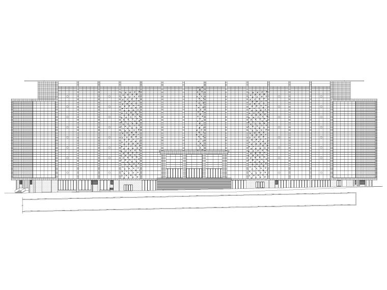 创新中心建筑资料下载-云南空港国际科技创新园综合办公建筑施工图