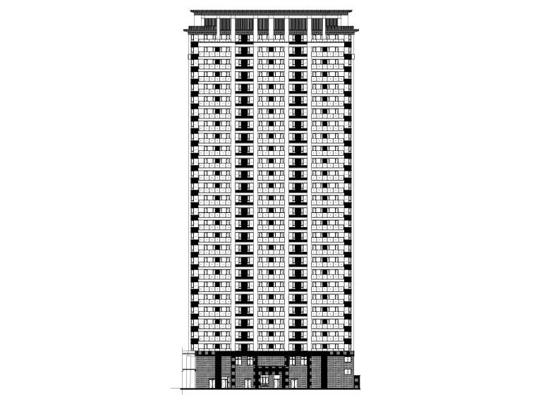 5层建筑电梯图纸资料下载-大连科技小镇启动区住宅建筑施工图纸2018