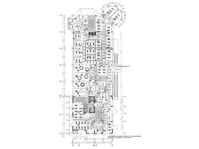 英语培训中心效果图资料下载-​[杭州]1300㎡培训中心电气施工图