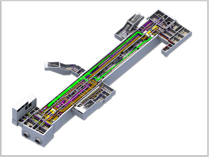 地铁站公共区域资料下载-宁波轨道交通地铁站BIM案例(含图纸模型)