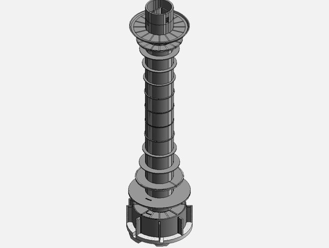 全向信标塔项目bim成果(含rvt模型及视频)